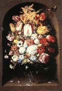 BEERT, Osias Bouquet in a Niche oil